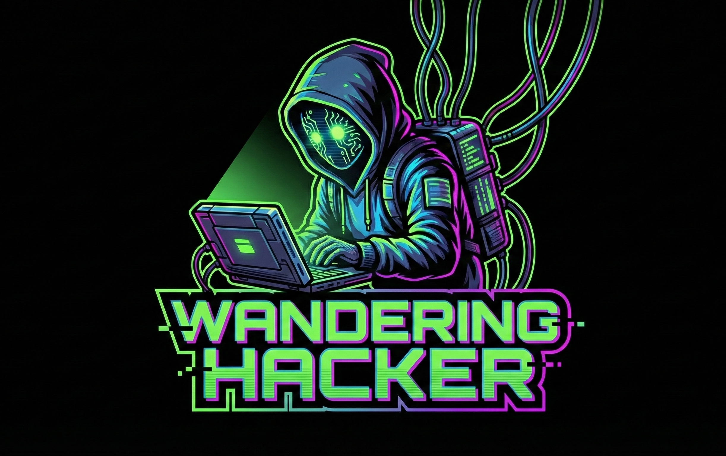 Hacker at work